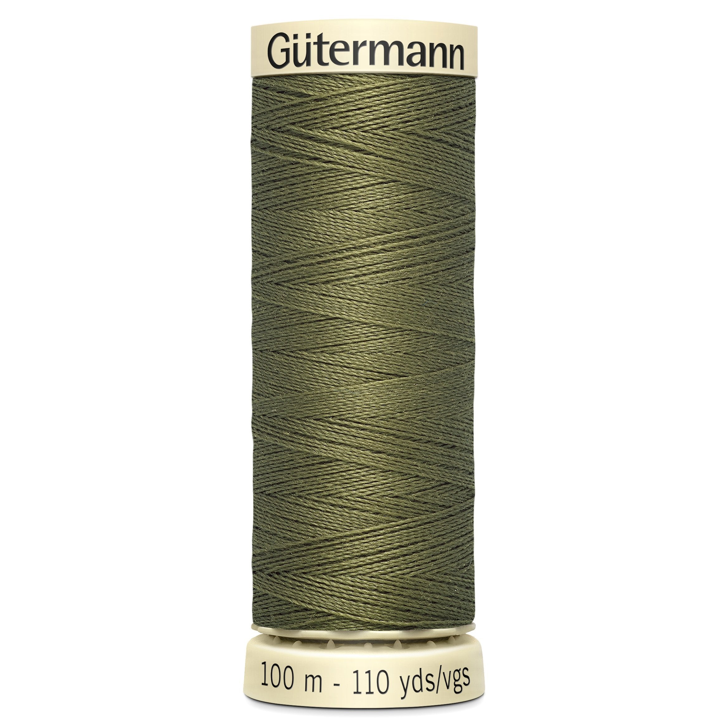 Gutermann Sew All Thread colour 432 Dark Khaki from Jaycotts Sewing Supplies