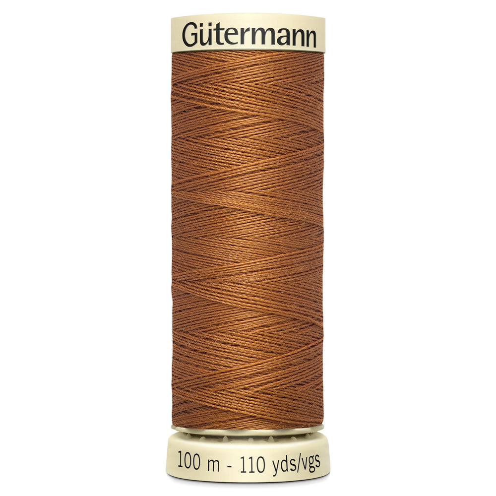 Gutermann Sew All Thread colour 448 Copper from Jaycotts Sewing Supplies