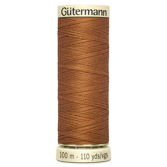 Gutermann Sew All Thread colour 448 Copper from Jaycotts Sewing Supplies