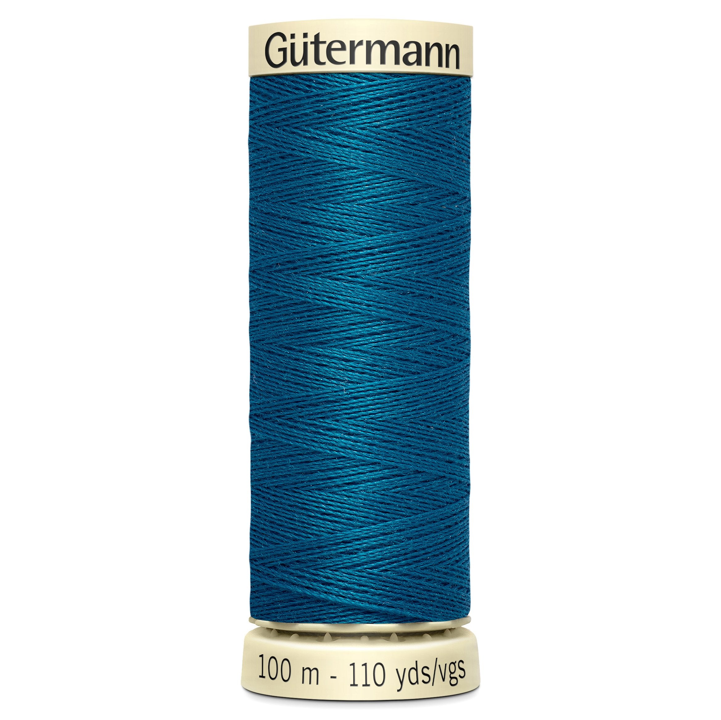Gutermann Sew All Thread colour 483 Mid Turquoise from Jaycotts Sewing Supplies