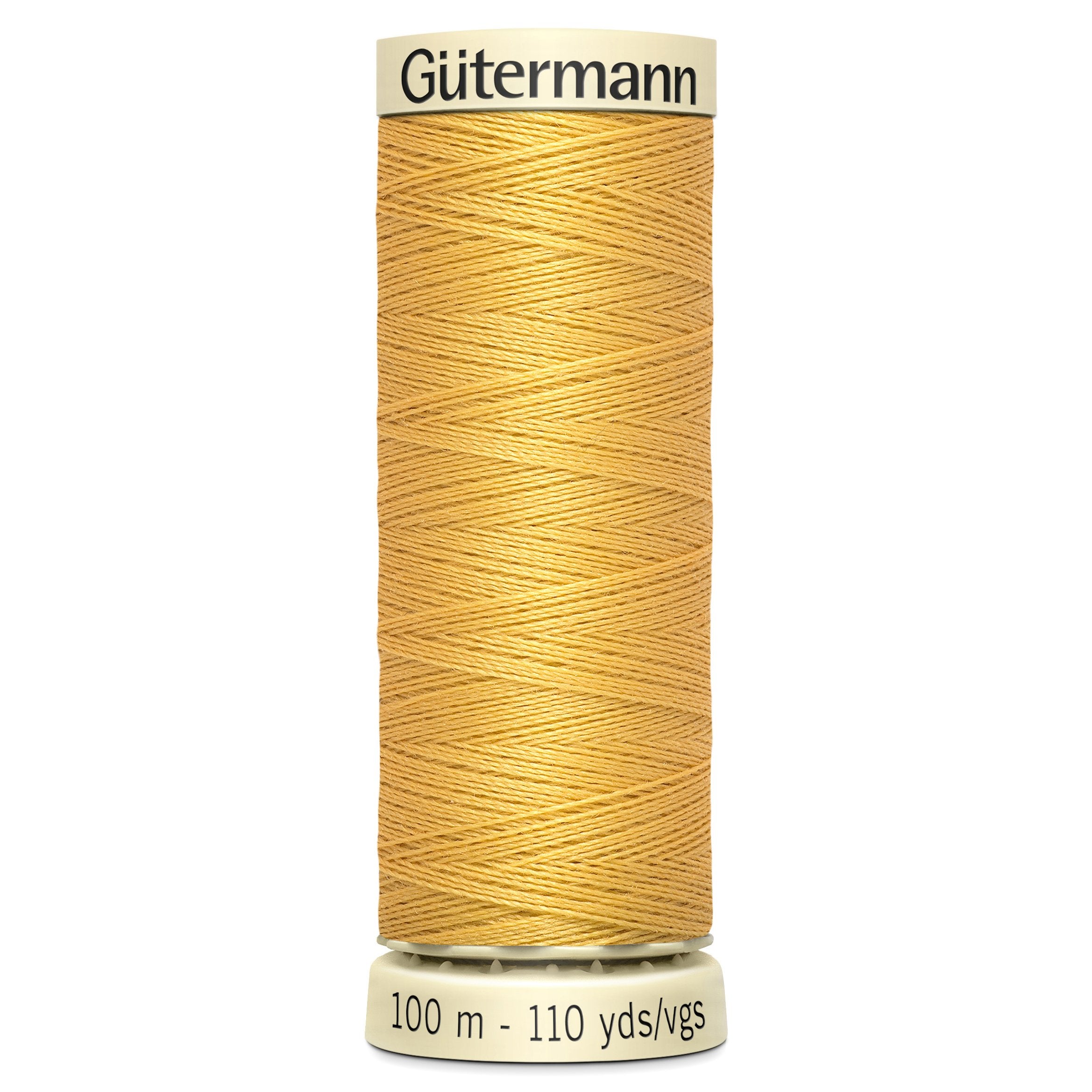 Gutermann Sew All Thread colour 488 Gold from Jaycotts Sewing Supplies