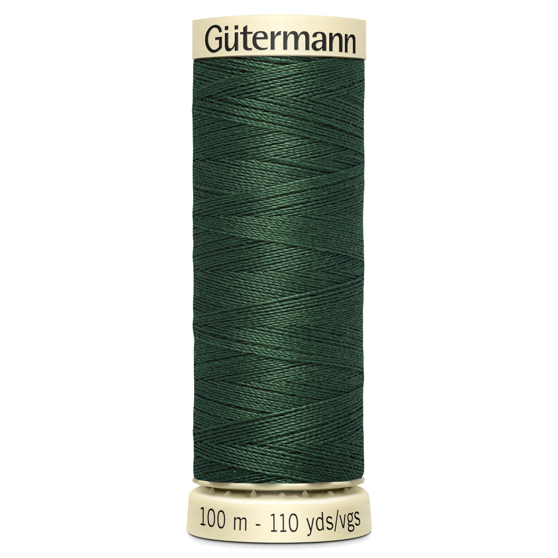 Gutermann Sew All Thread colour 555 Dark Green from Jaycotts Sewing Supplies