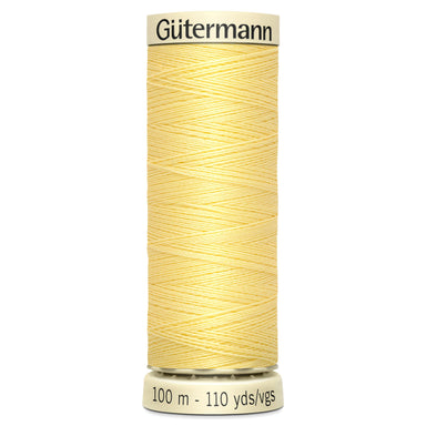 Gutermann Sew All Thread colour 578 Yellow from Jaycotts Sewing Supplies