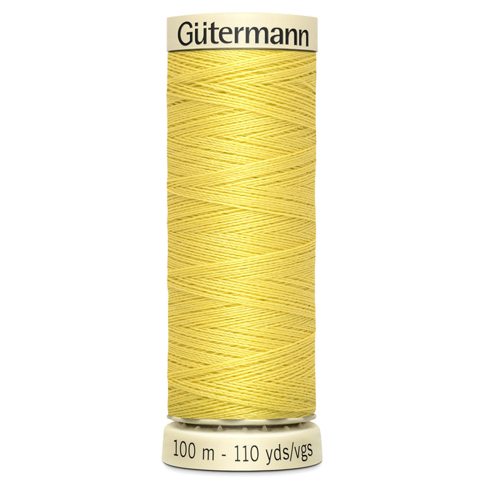 Gutermann Sew All Thread colour 580 Yellow from Jaycotts Sewing Supplies