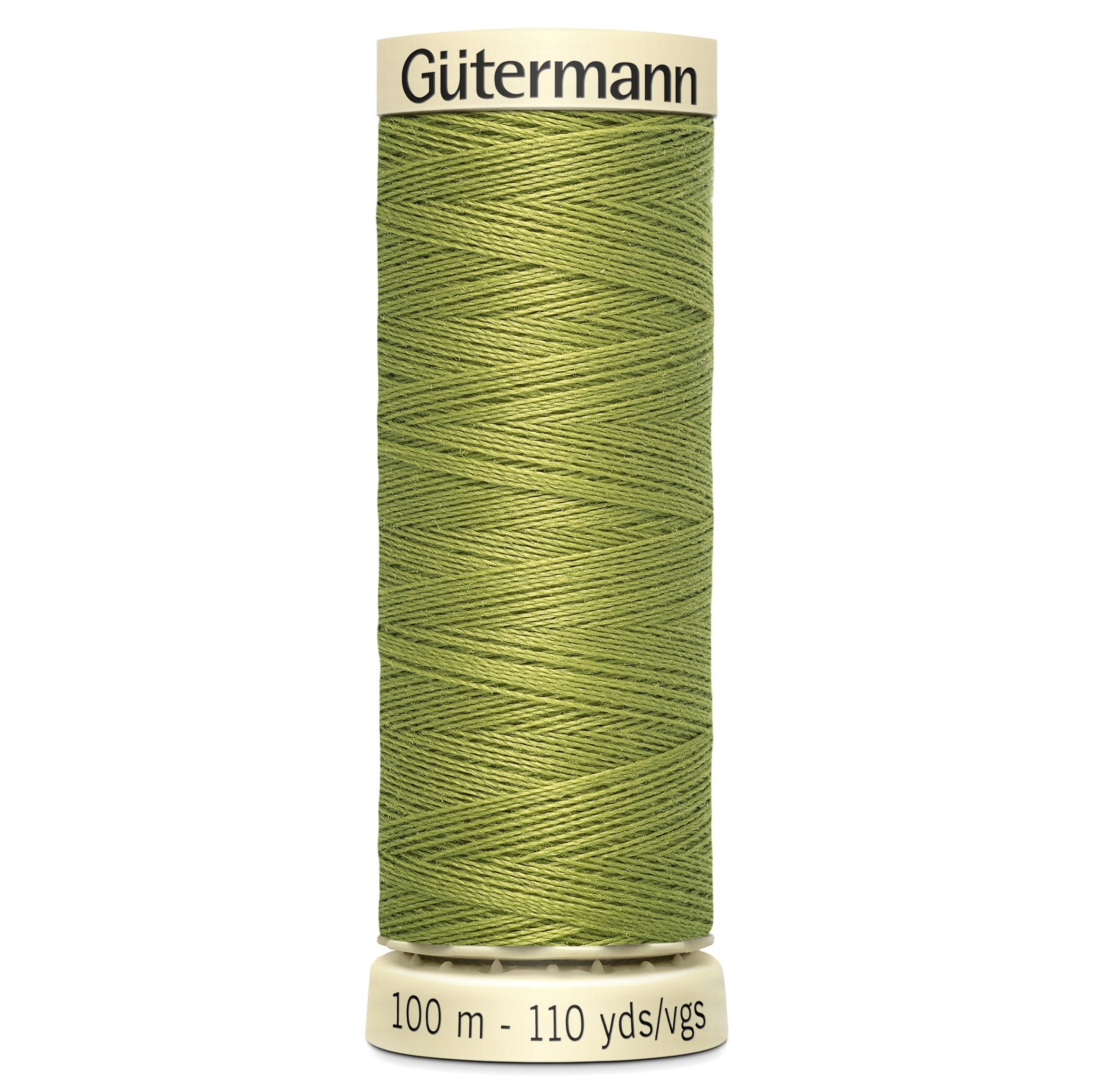 Gutermann Sew All Thread colour 582 Khaki from Jaycotts Sewing Supplies