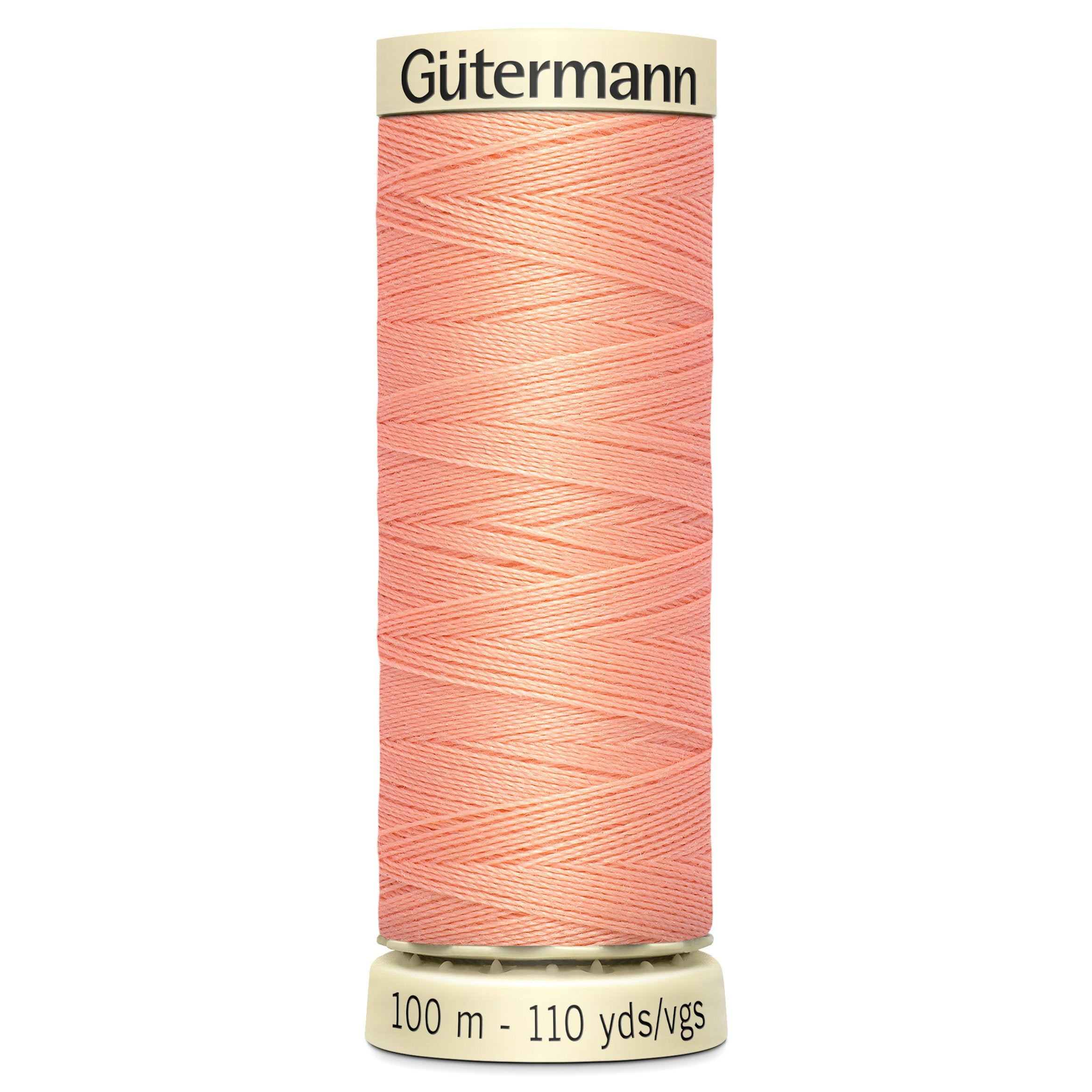 Gutermann Sew All Thread colour 586 Peach from Jaycotts Sewing Supplies