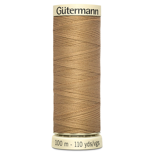 Gutermann Sew All Thread colour 591 Old Gold from Jaycotts Sewing Supplies