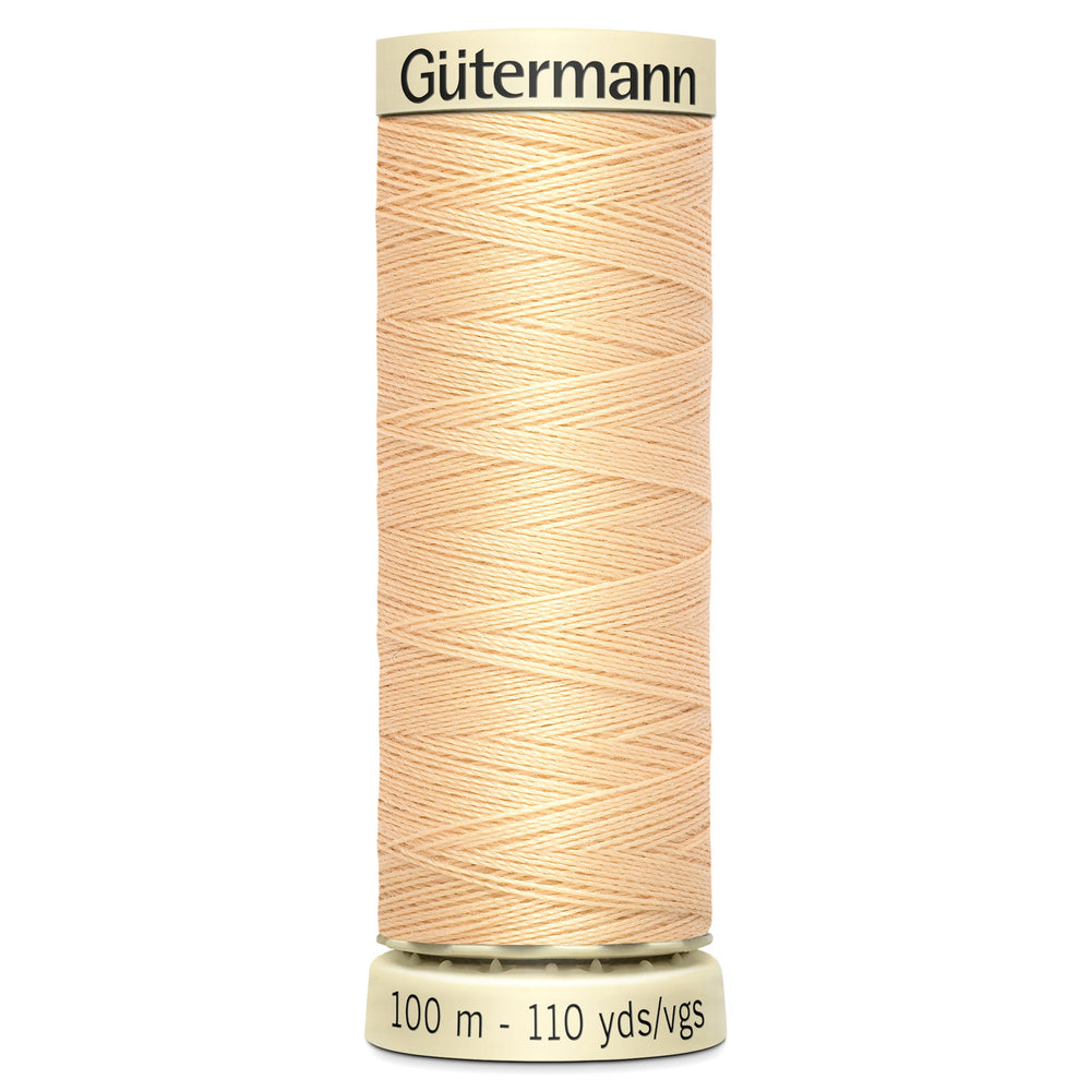 Gutermann Sew All Thread colour 6 Sand from Jaycotts Sewing Supplies