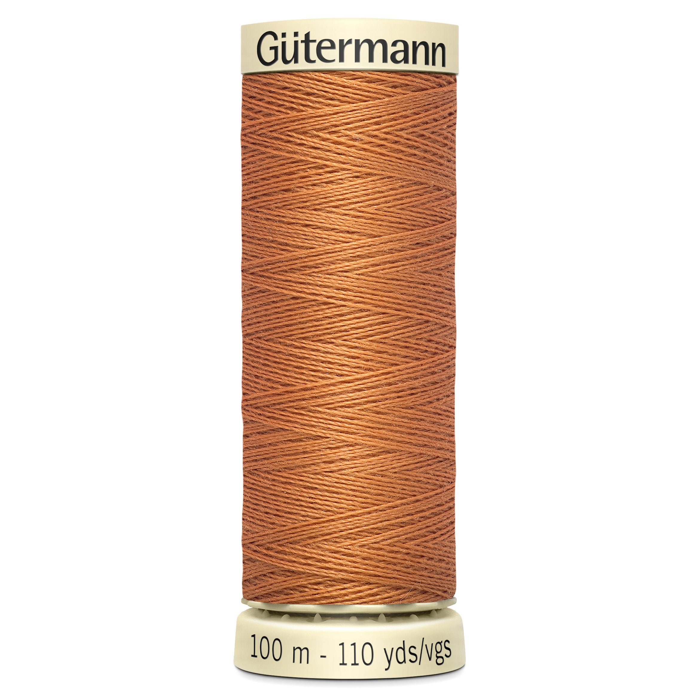 Gutermann Sew All Thread colour 612 Copper from Jaycotts Sewing Supplies