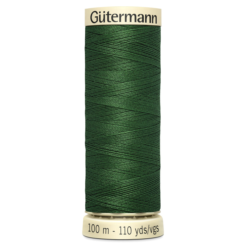Gutermann Sew All Thread colour 639 Dark Green from Jaycotts Sewing Supplies