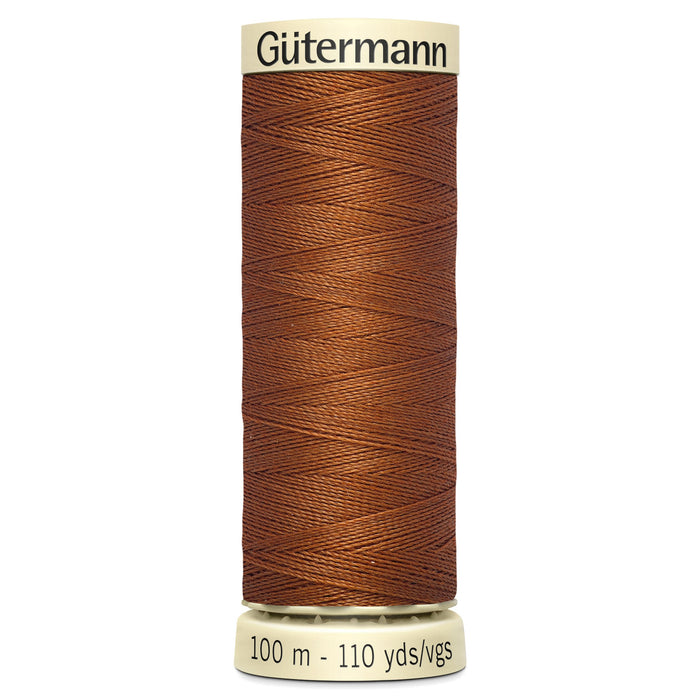 Gutermann Sew All Thread colour 649 Bronze from Jaycotts Sewing Supplies