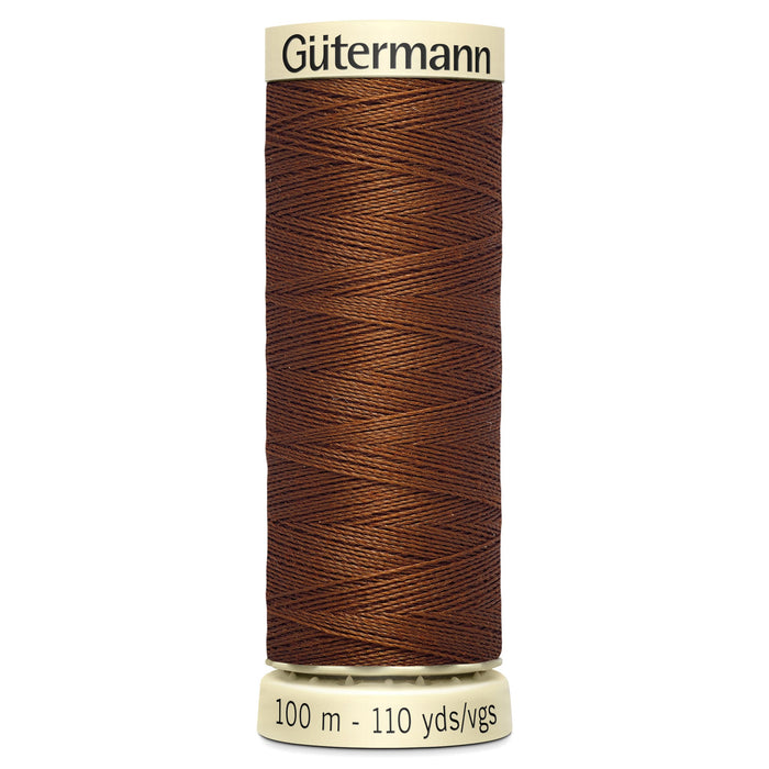 Gutermann Sew All Thread colour 650 Light Brown from Jaycotts Sewing Supplies