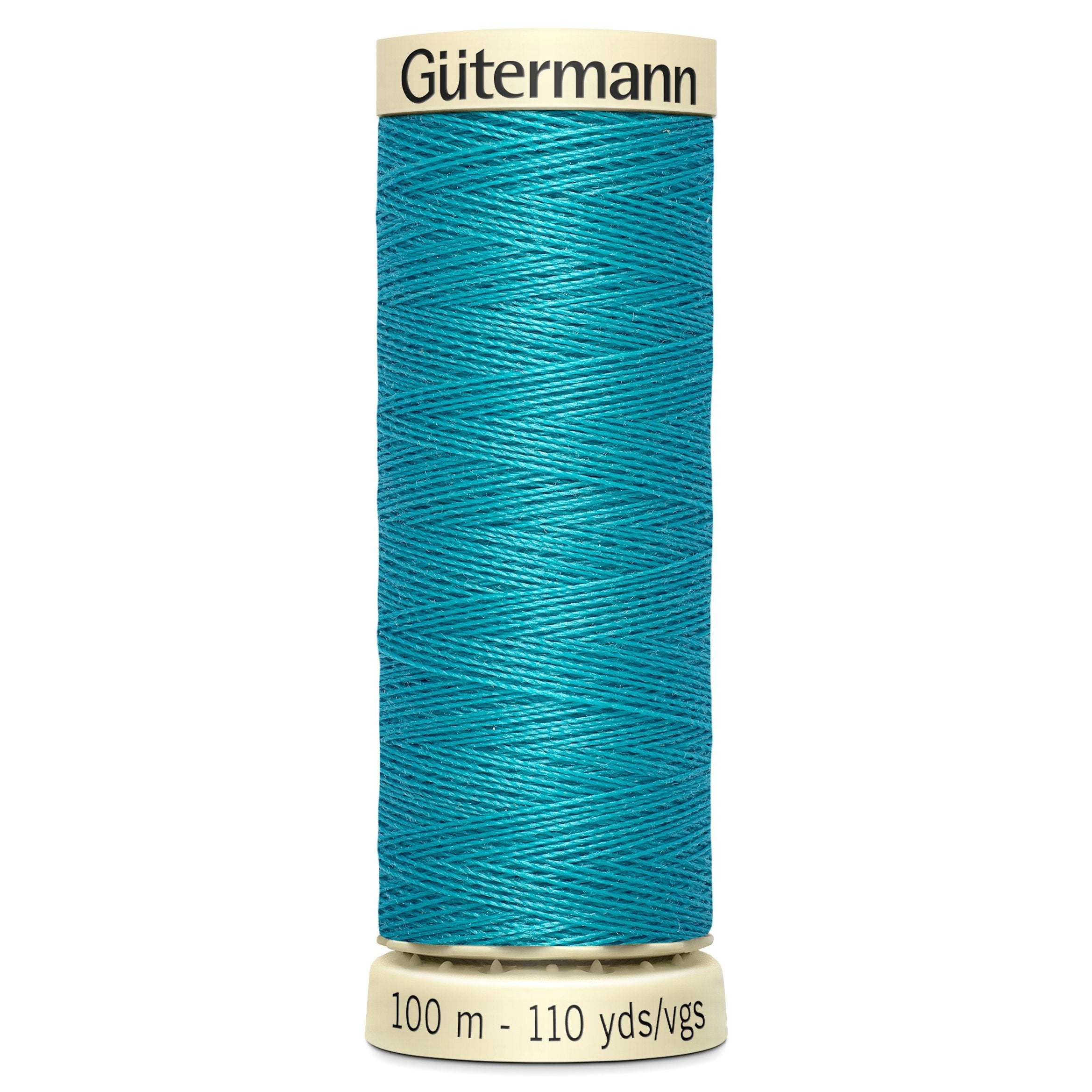 Gutermann Sew All Thread colour 715 Caribbean Blue from Jaycotts Sewing Supplies
