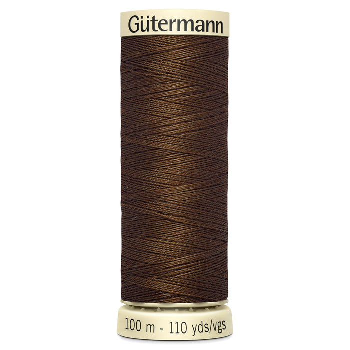 Gutermann Sew All Thread colour 767 Mid Brown from Jaycotts Sewing Supplies