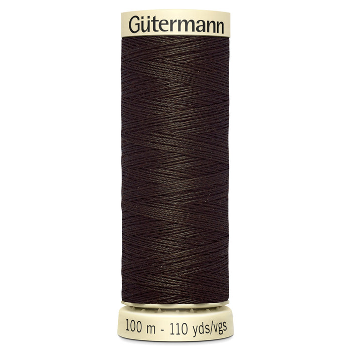 Gutermann Sew All Thread colour 769 Dark Brown from Jaycotts Sewing Supplies