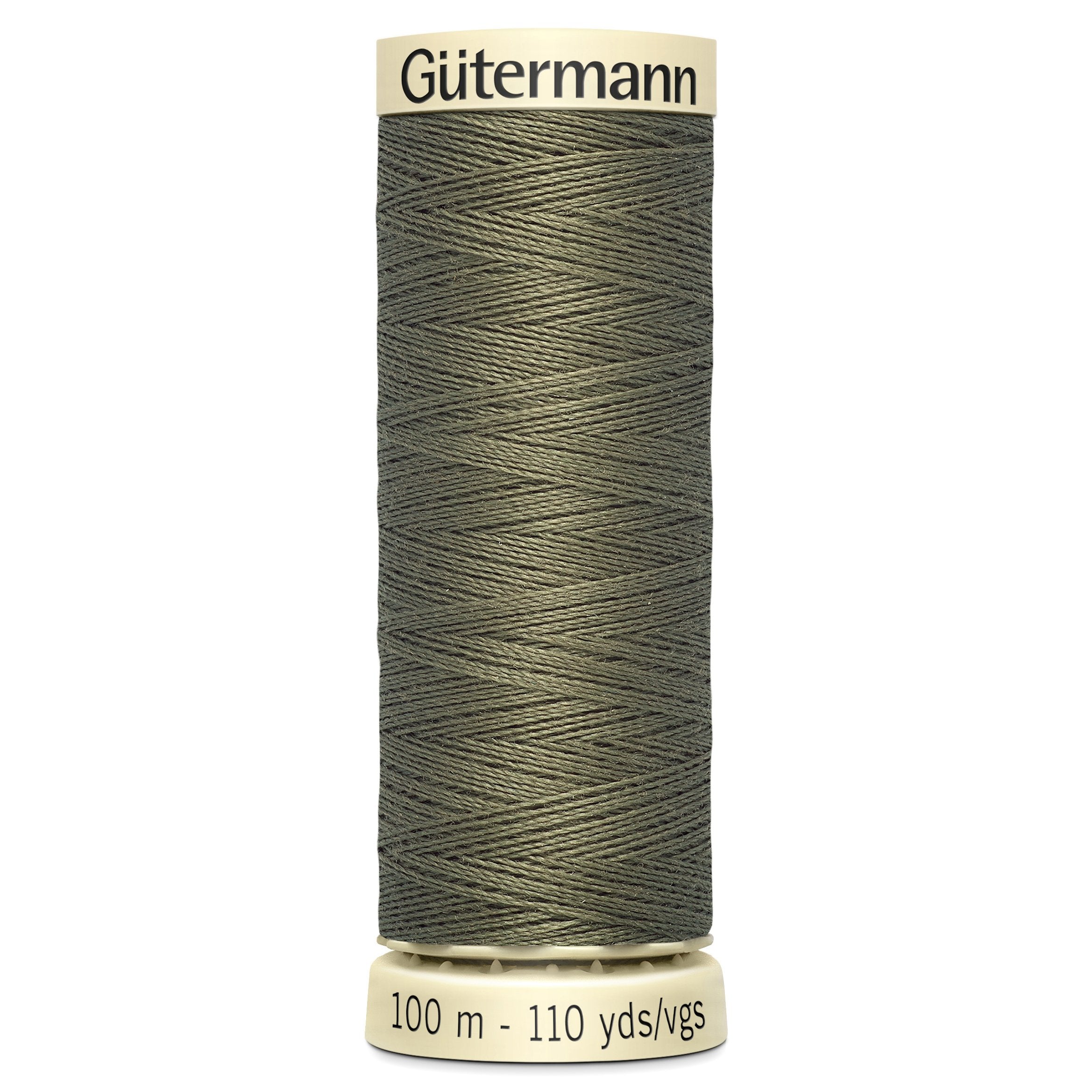 Gutermann Sew All Thread colour 825 Dark Khaki from Jaycotts Sewing Supplies
