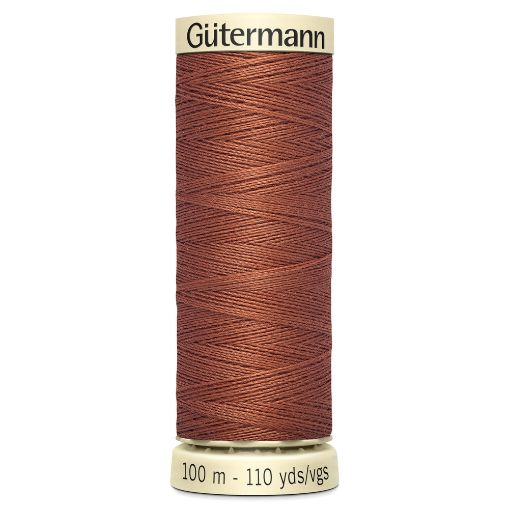 Gutermann Sew All Thread colour 847 Copper from Jaycotts Sewing Supplies