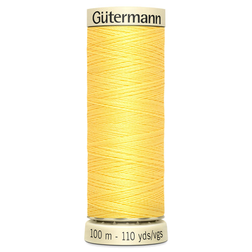 Gutermann Sew All Thread colour 852 Yellow from Jaycotts Sewing Supplies