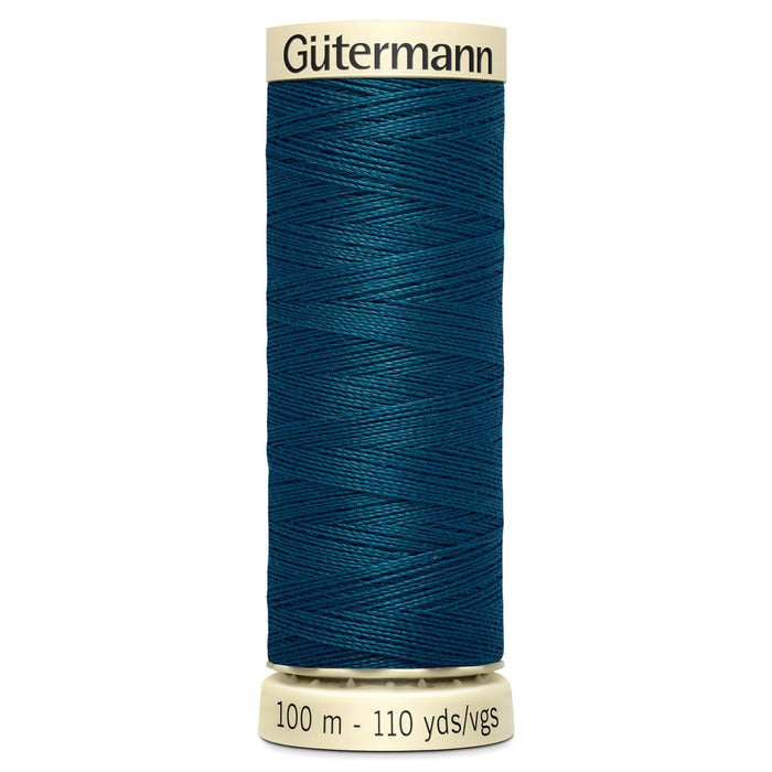 Gutermann Sew All Thread colour 870 Dark Blue Green from Jaycotts Sewing Supplies