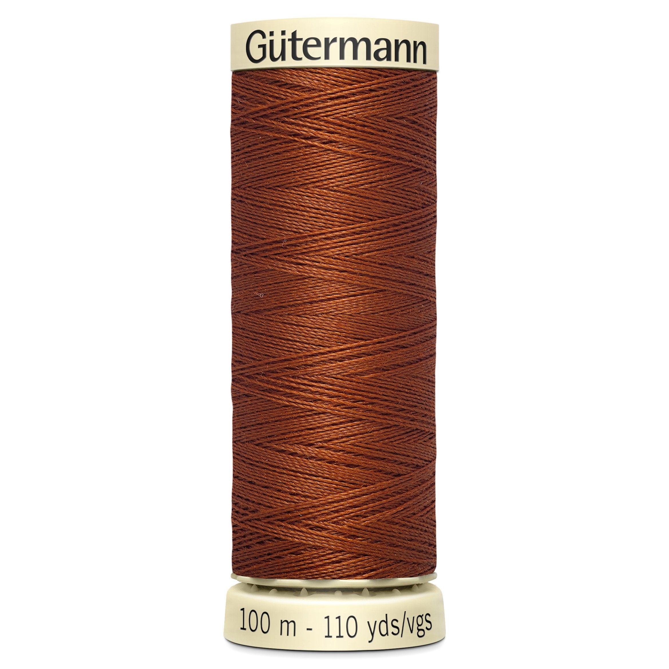 Gutermann Sew All Thread colour 934 Pumpkin from Jaycotts Sewing Supplies
