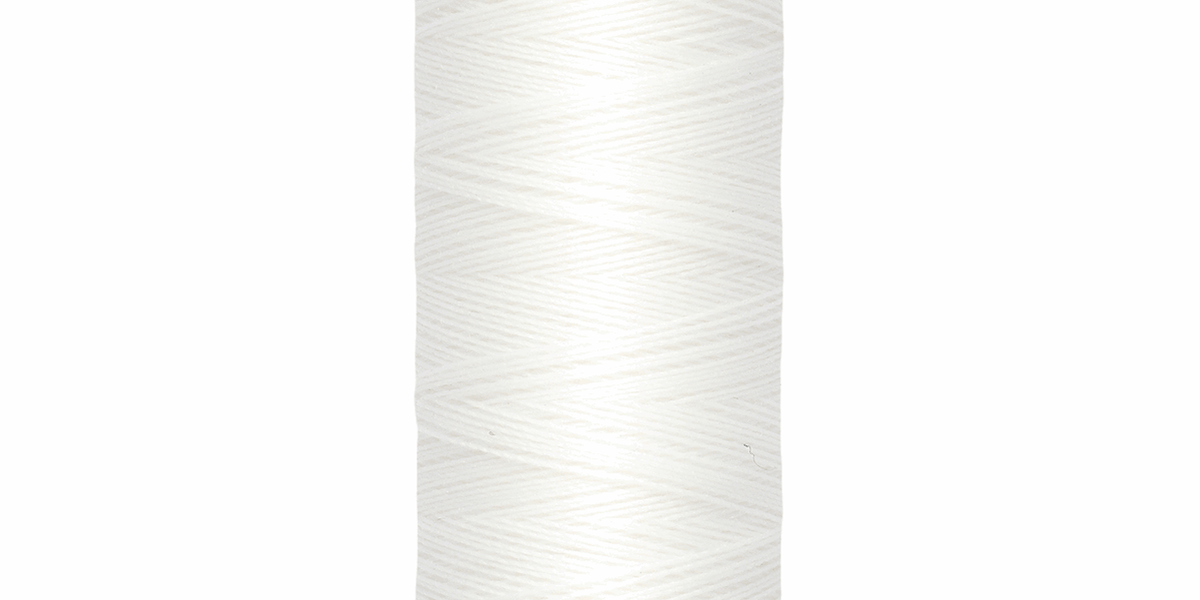 Gutermann Sew-All Polyester Thread 1000m: 0800 White - Fabric Favourites