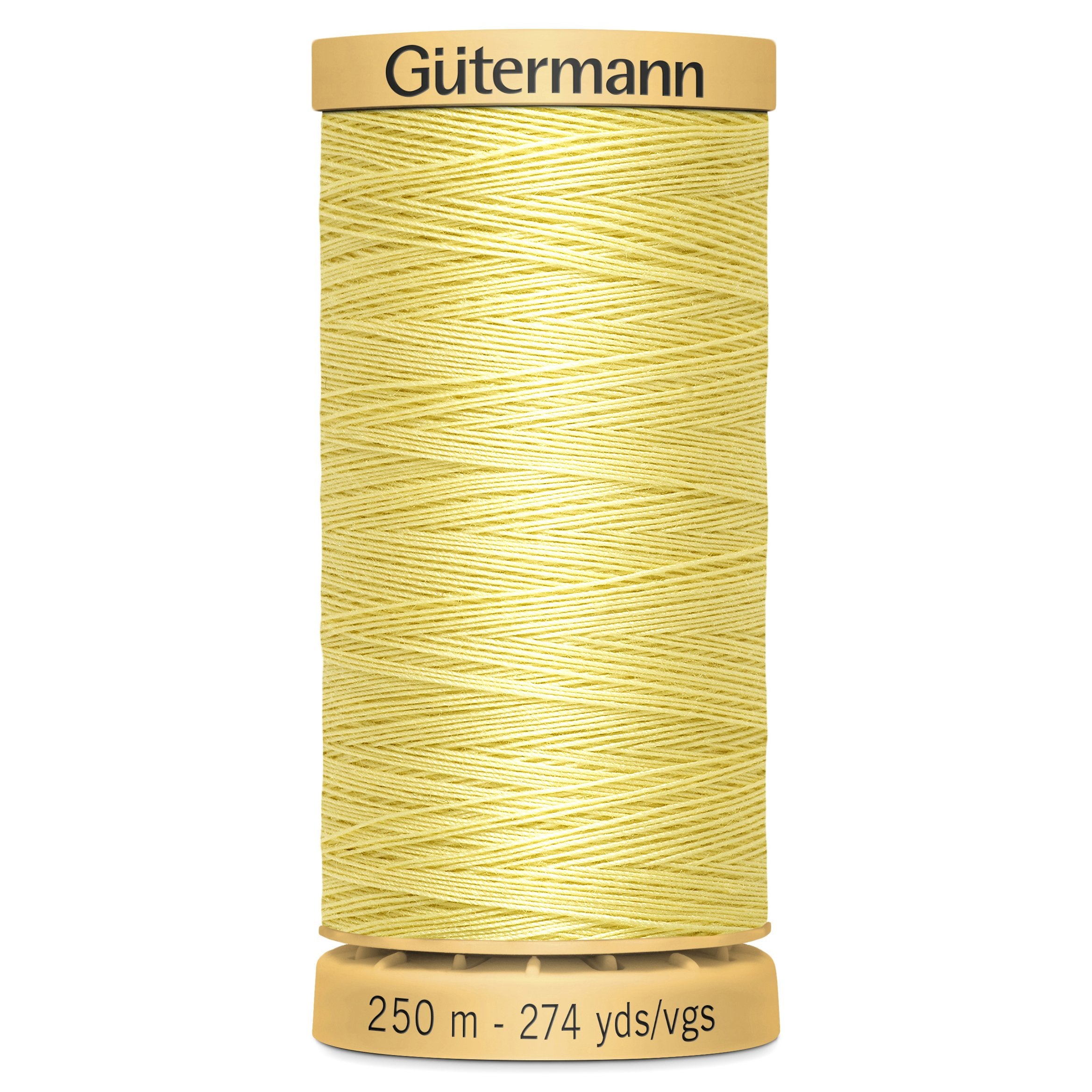 Gutermann Natural Cotton - 349 Lemon from Jaycotts Sewing Supplies