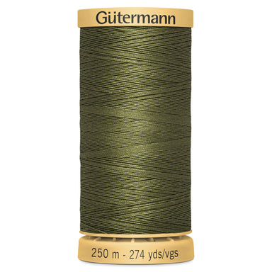 Gutermann Natural Cotton, 424 Khaki from Jaycotts Sewing Supplies