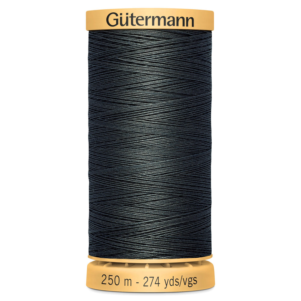 Gutermann Natural Cotton, 4403 Charcoal from Jaycotts Sewing Supplies
