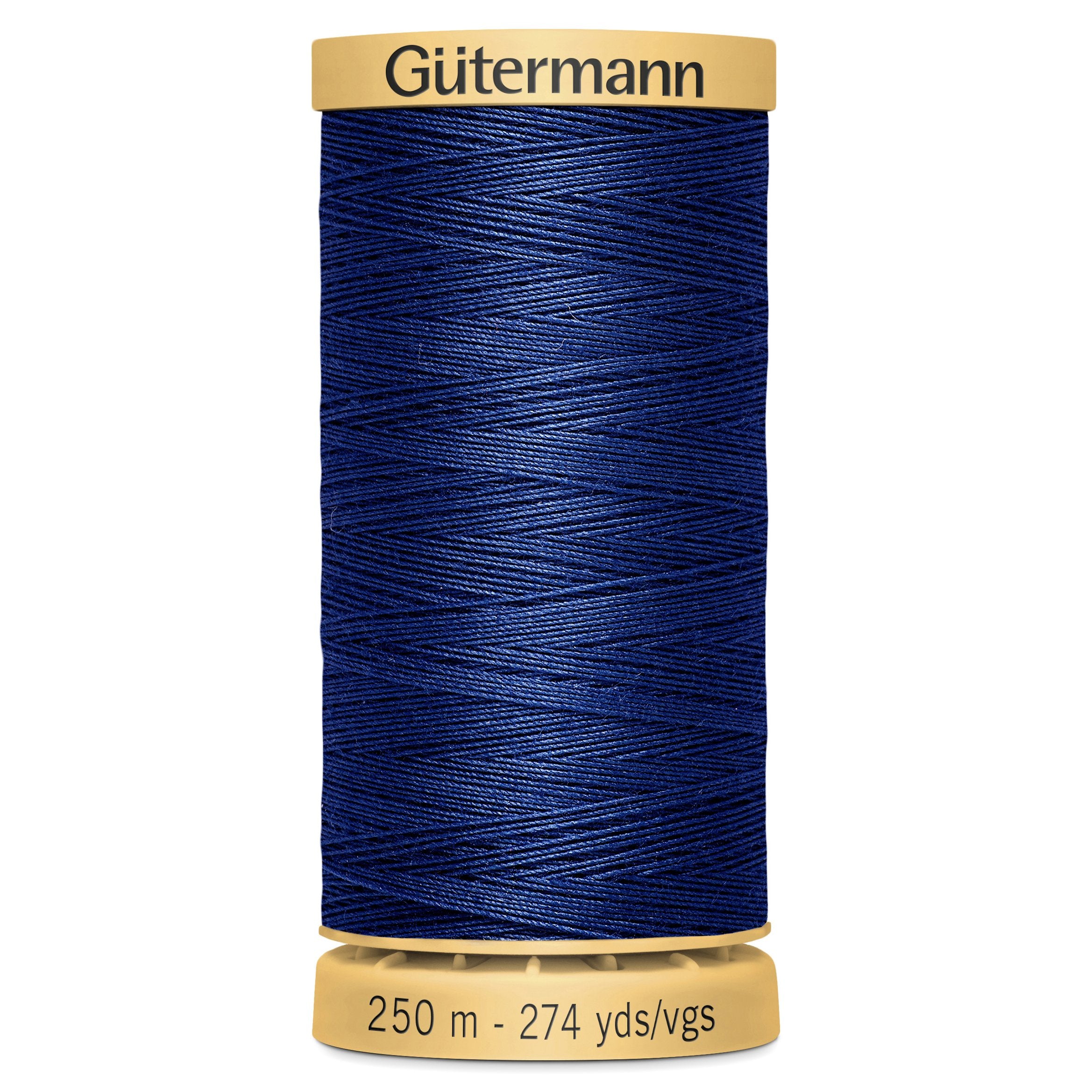 Gutermann Natural Cotton, 5123 French Navy from Jaycotts Sewing Supplies