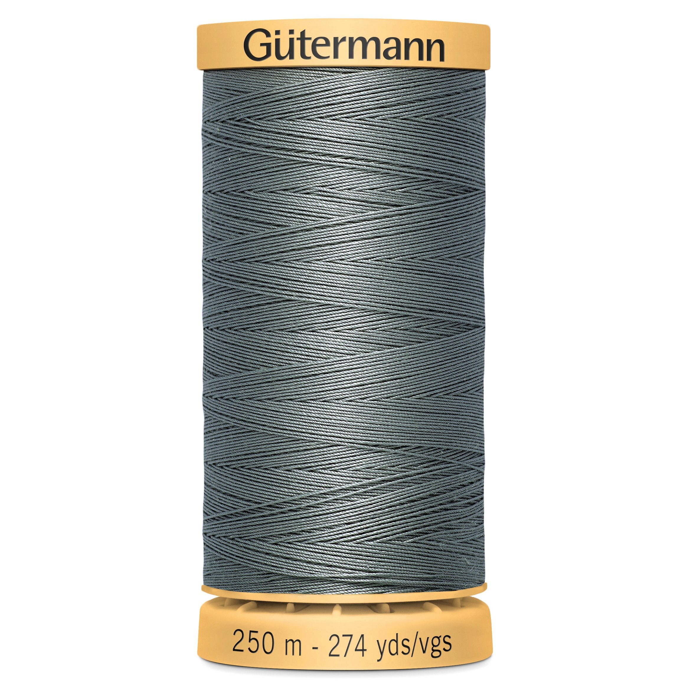 Gutermann Natural Cotton, 5705 Mid Grey from Jaycotts Sewing Supplies