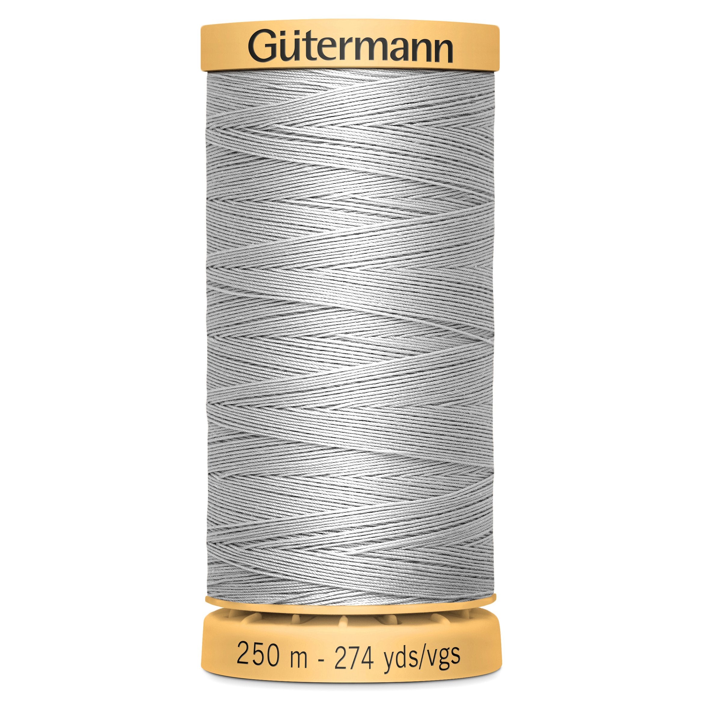Gutermann Natural Cotton, 618 Light Grey from Jaycotts Sewing Supplies