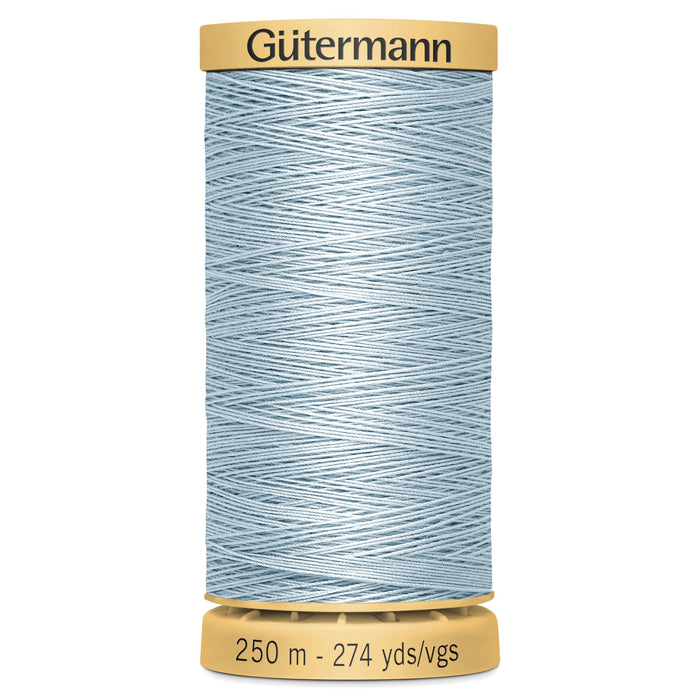 Gutermann Natural Cotton, 6217 Pale Blue from Jaycotts Sewing Supplies