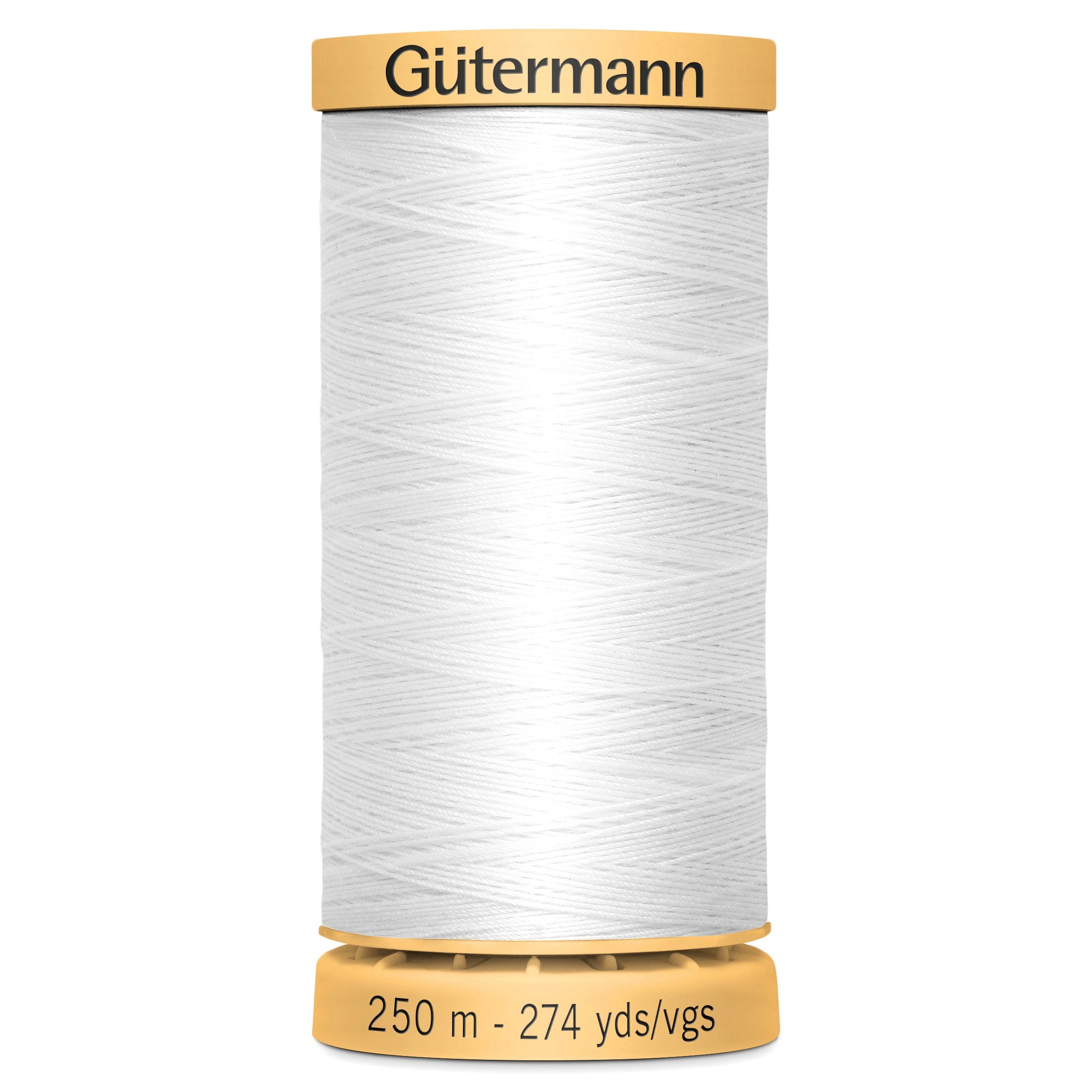 Gutermann White 100% Cotton Cone Thread | Gutermann #7323705709