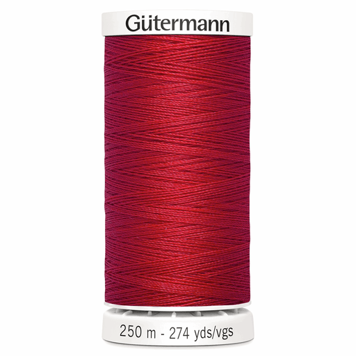 250m reels Gutermann Sew-All Polyester Sewing Thread 156 Red Jaycotts Sewing Supplies