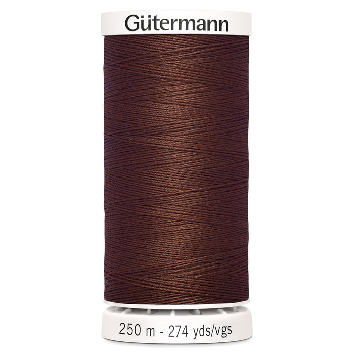 Gutermann Sew-All Sewing Thread | 230 Mid Brown from Jaycotts Sewing Supplies