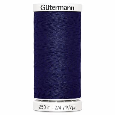 250m size Sew-All Polyester Sewing Thread 310 Navy from Jaycotts Sewing Supplies