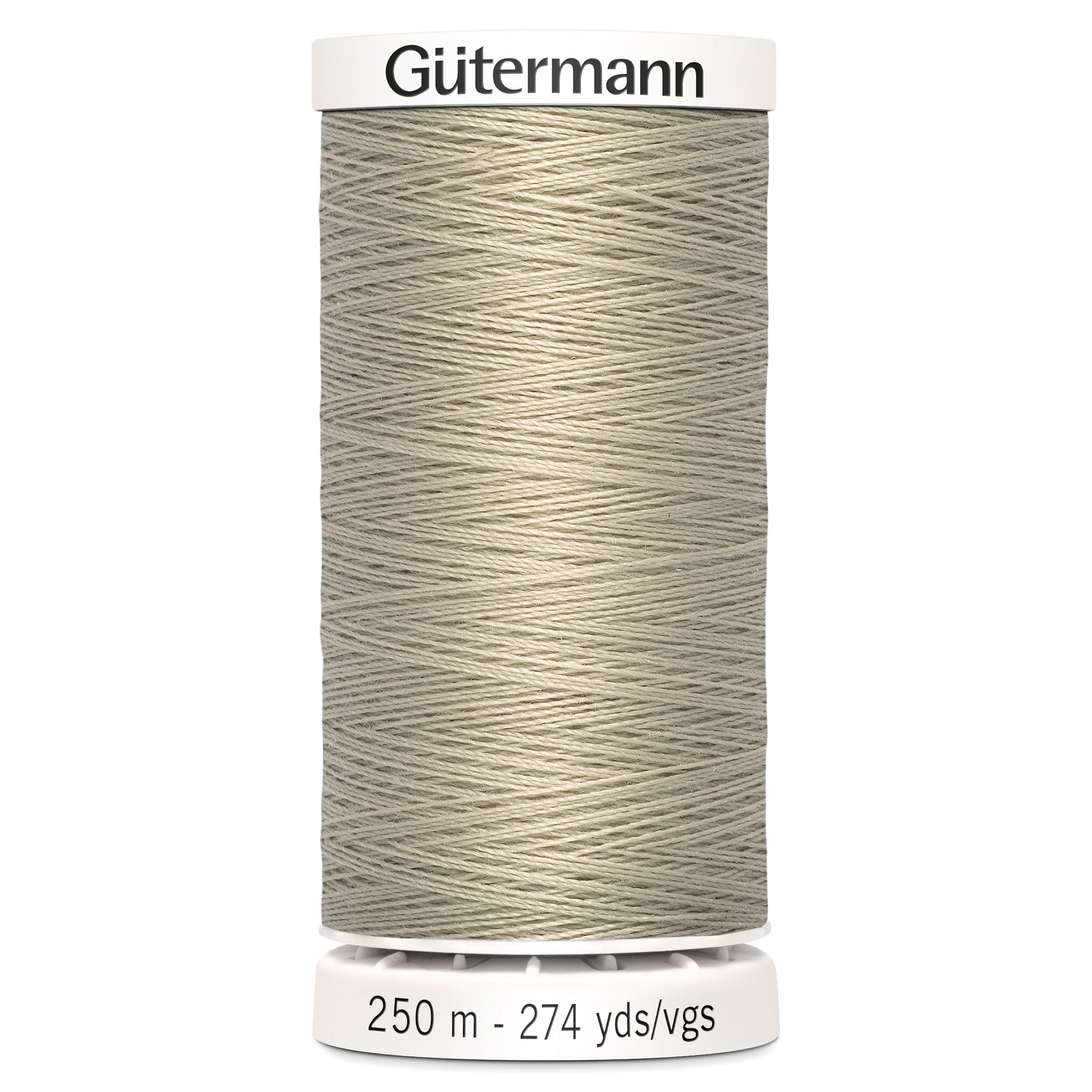 Gütermann Sew-All Polyester Sewing Thread - Colour: #1 Ivory —   - Sewing Supplies