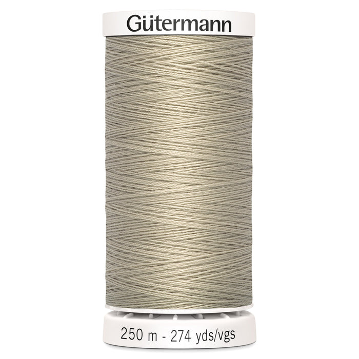 250m size Gutermann Sew-All Sewing Thread | 722 Beige from Jaycotts Sewing Supplies