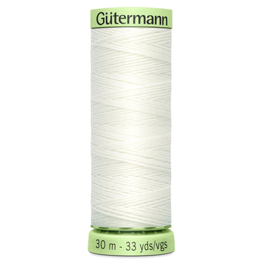 Gutermann TopStitch Thread 111 | Off White from Jaycotts Sewing Supplies