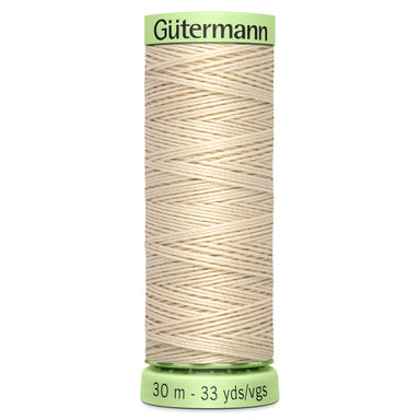 Gutermann TopStitch Thread 169 | Ecru from Jaycotts Sewing Supplies