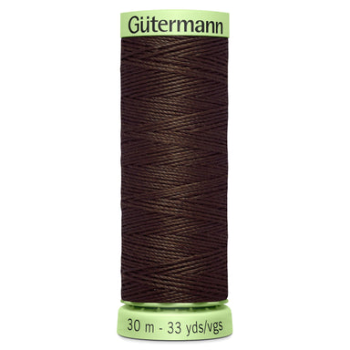 Gutermann TopStitch Thread 696 | Dark Brown from Jaycotts Sewing Supplies