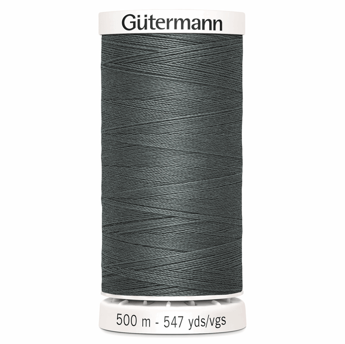 500m size Gutermann Sew-All Polyester Sewing Thread 701 Greyfrom Jaycotts Sewing Supplies