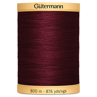 Gutermann Natural Cotton, 2833 Wine from Jaycotts Sewing Supplies