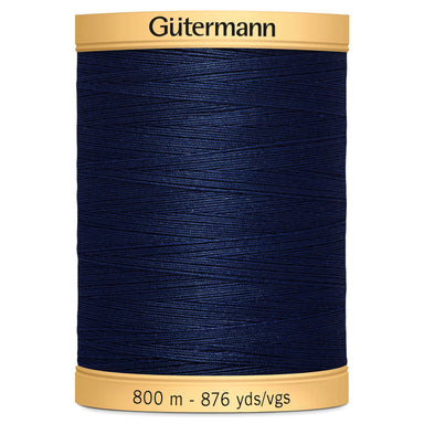 Gutermann Natural Cotton, 5322 Navy from Jaycotts Sewing Supplies