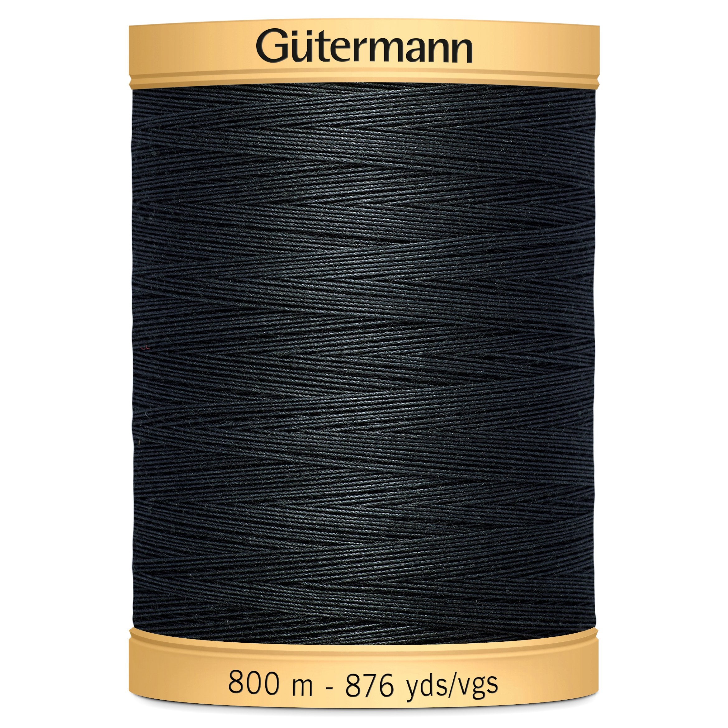Gutermann Natural Cotton, 5902 Dark Grey from Jaycotts Sewing Supplies