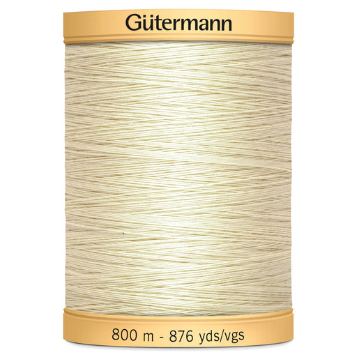 Gutermann Natural Cotton - 919 Ivory from Jaycotts Sewing Supplies