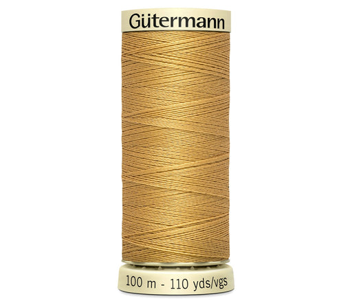 Gutermann Sew-All Sewing Thread, 893 Gold from Jaycotts Sewing Supplies