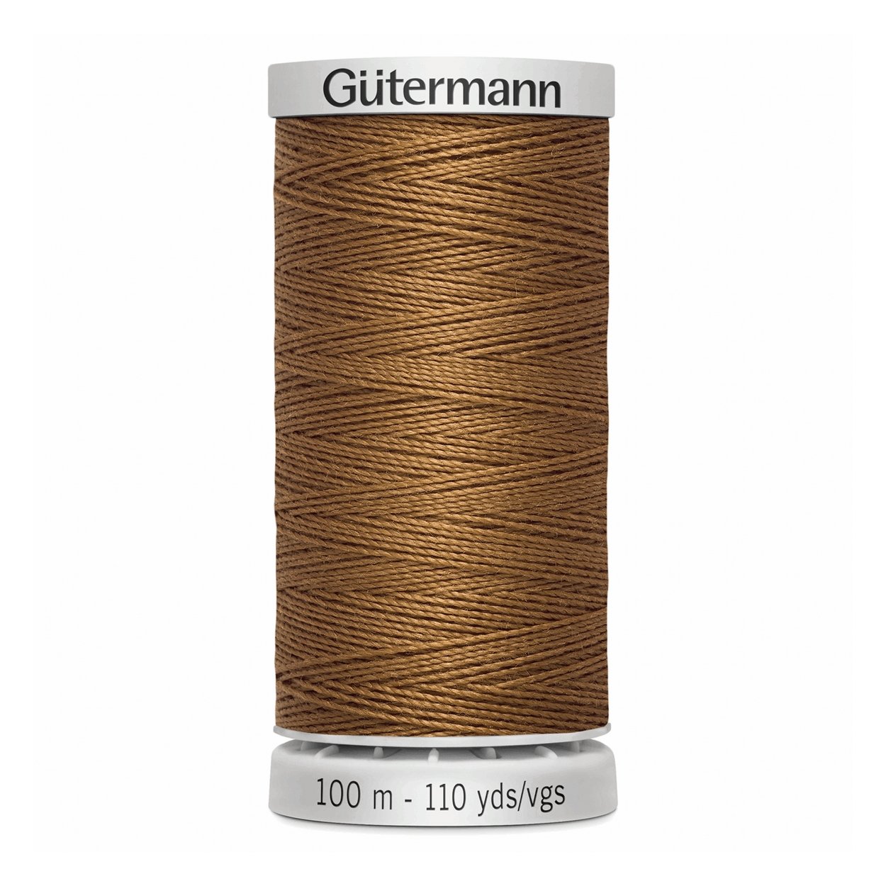 Gutermann Extra Strong Thread 100m | Mid Brown from Jaycotts Sewing Supplies