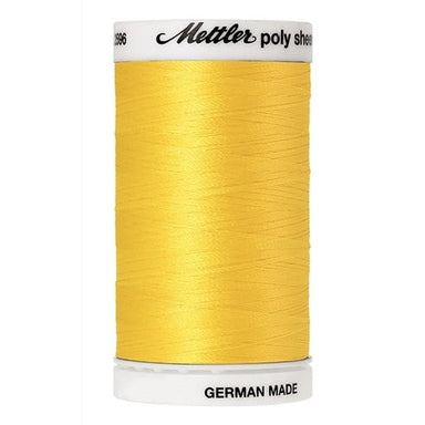 Polysheen Embroidery Thread 800m 0310 Yellow from Jaycotts Sewing Supplies