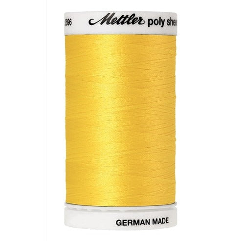 Polysheen Embroidery Thread 800m 0310 Yellow from Jaycotts Sewing Supplies